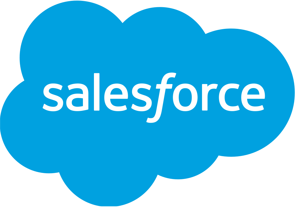 Salesforce CRM integration logo - connect Salesforce with JOTIQ AI-powered recruitment outreach platform